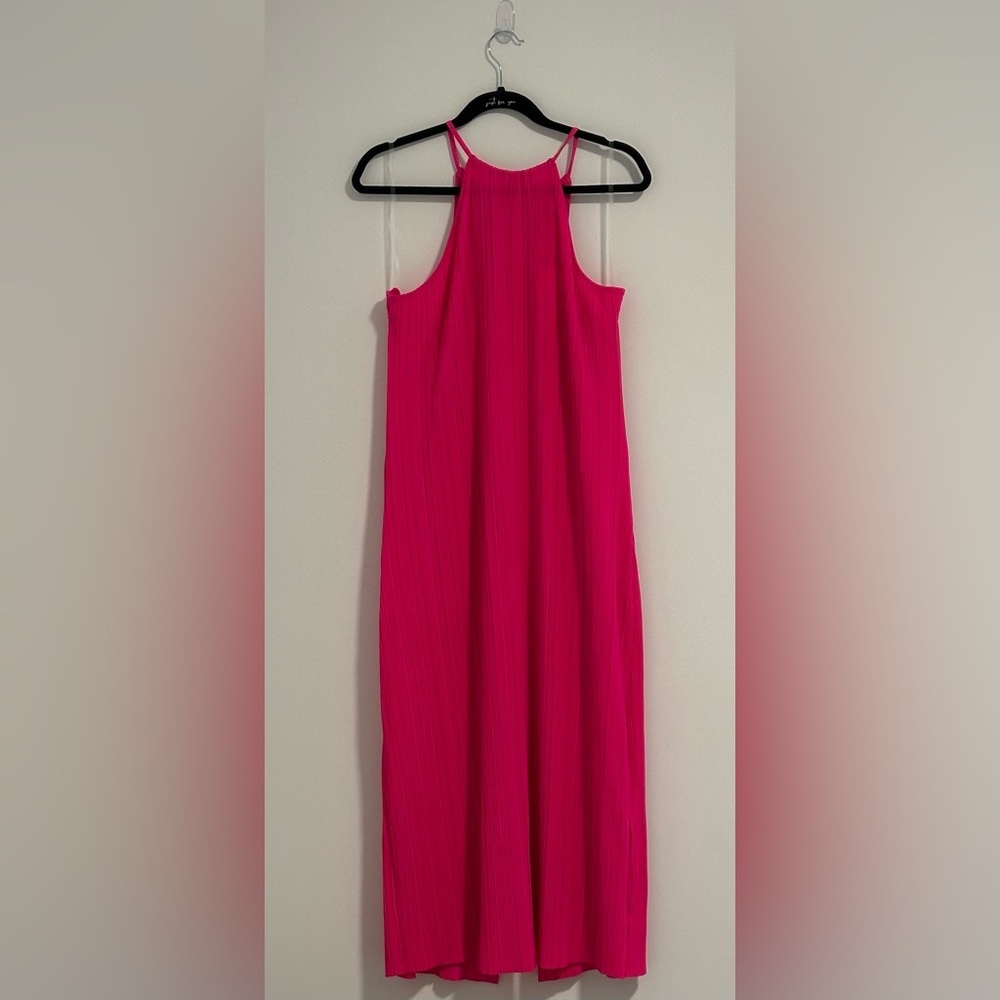 A New Day Elegant Pink Sleeveless Dress